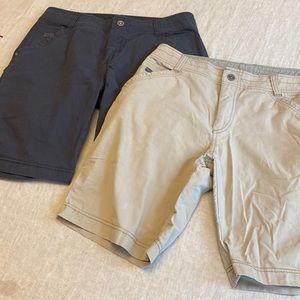 Kuhl Athletic Hiking Outdoor Shorts x2 32